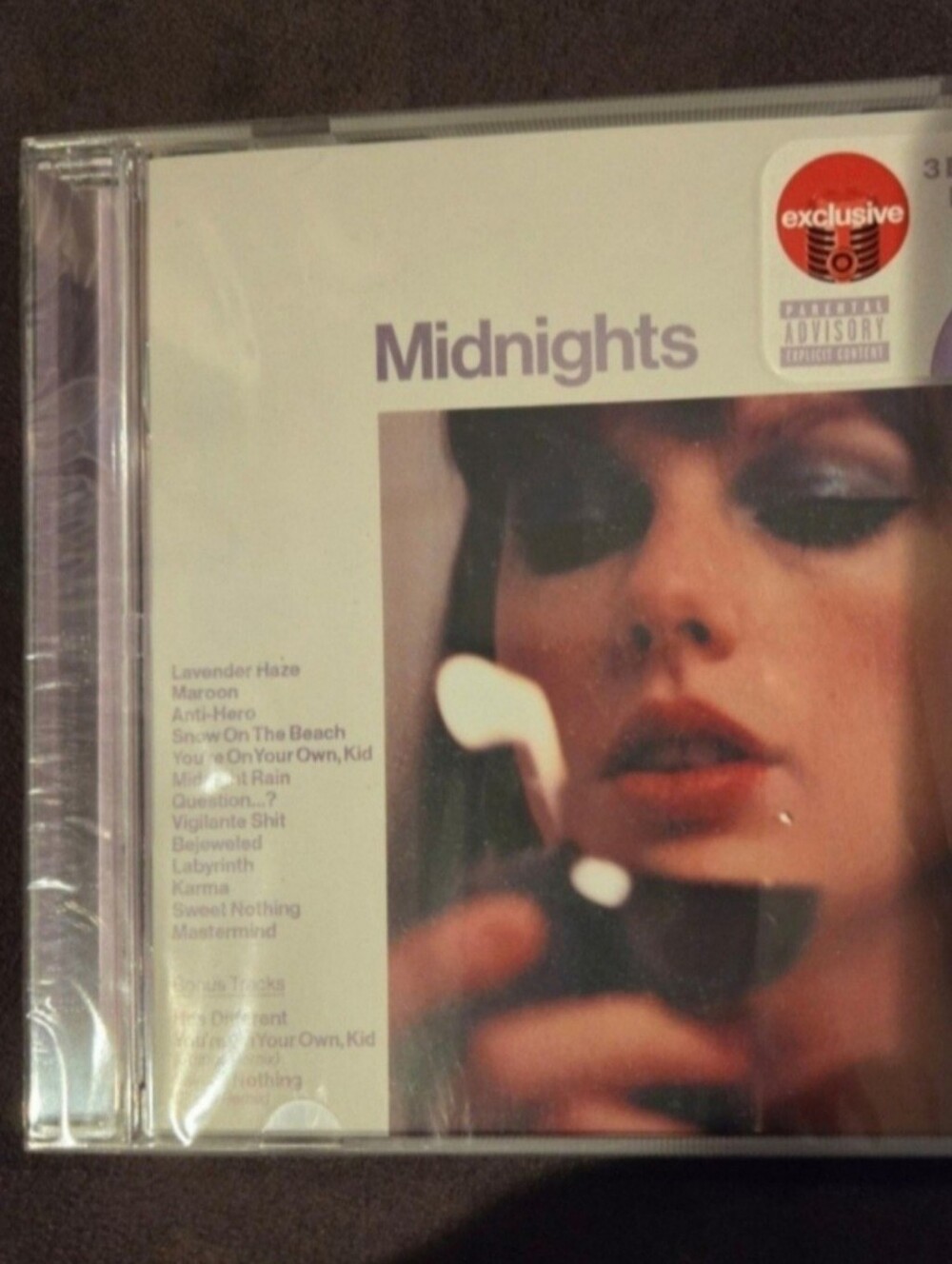 Taylor Swift Midnights CD — Lavender